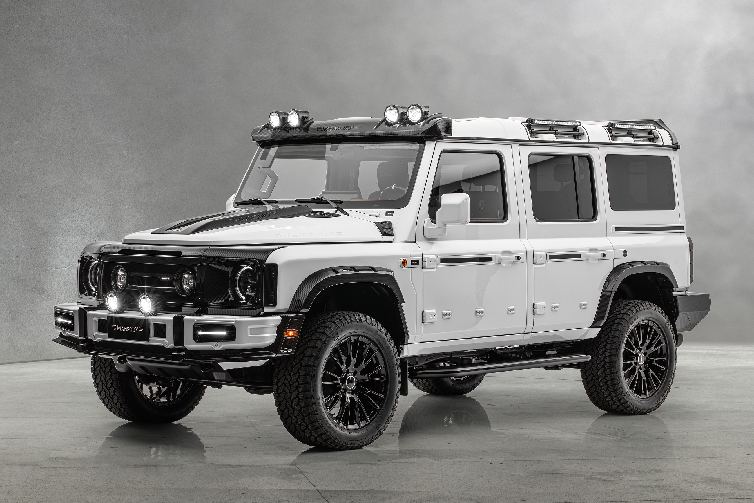 Surprise, voici l???Ineos Grenadier revisité par Mansory !