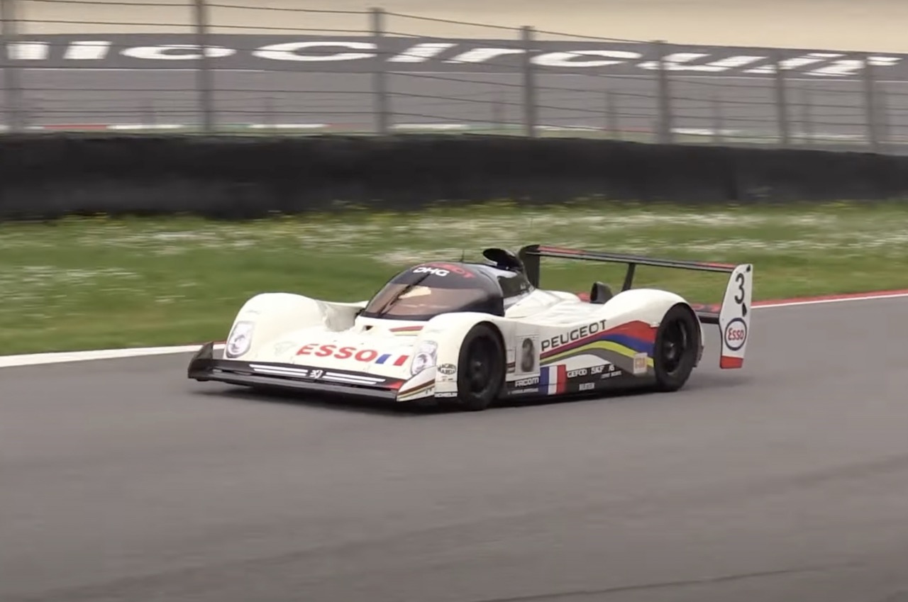 VID??O - ??coutez la Peugeot 905 Le Mans faire chanter son V10 à plus de 12.000 tr/min !