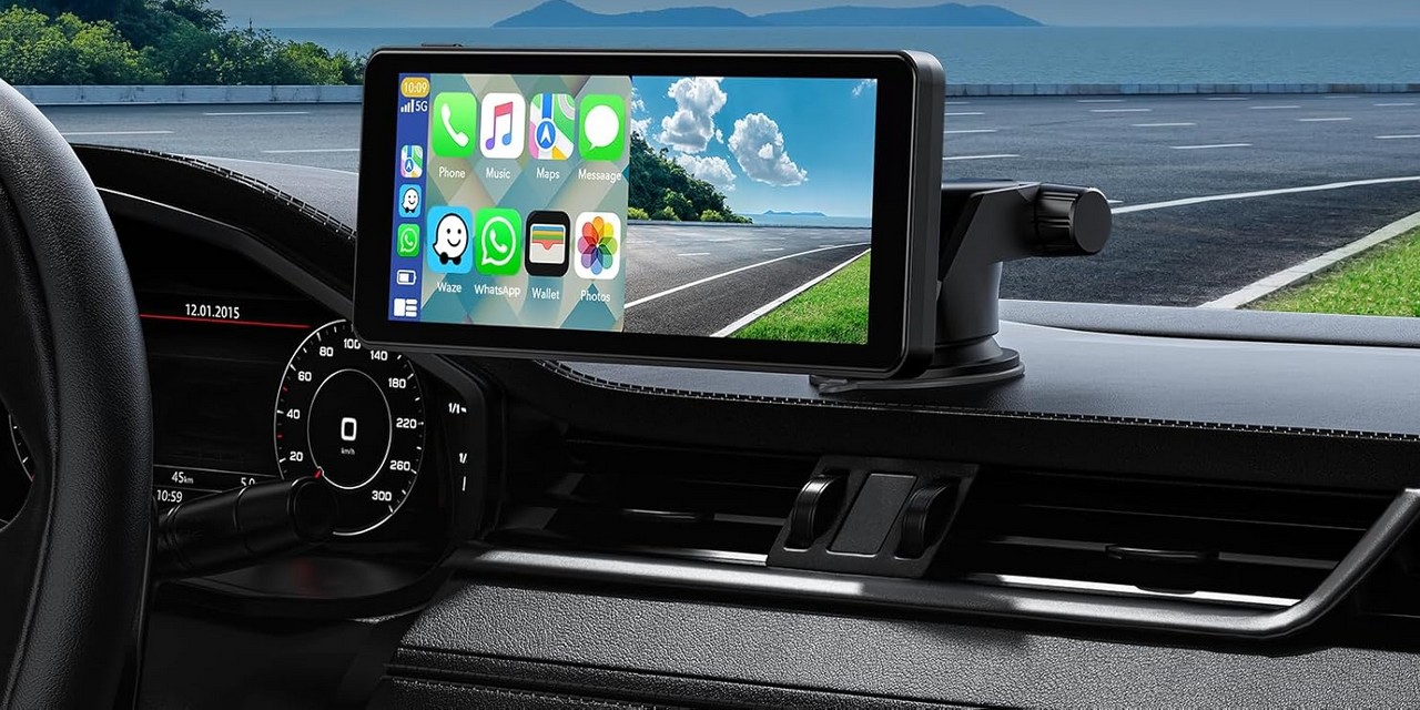 Autoradio compatible Carplay et Android : équipez votre voiture pour moins de 90 euros sur Amazon