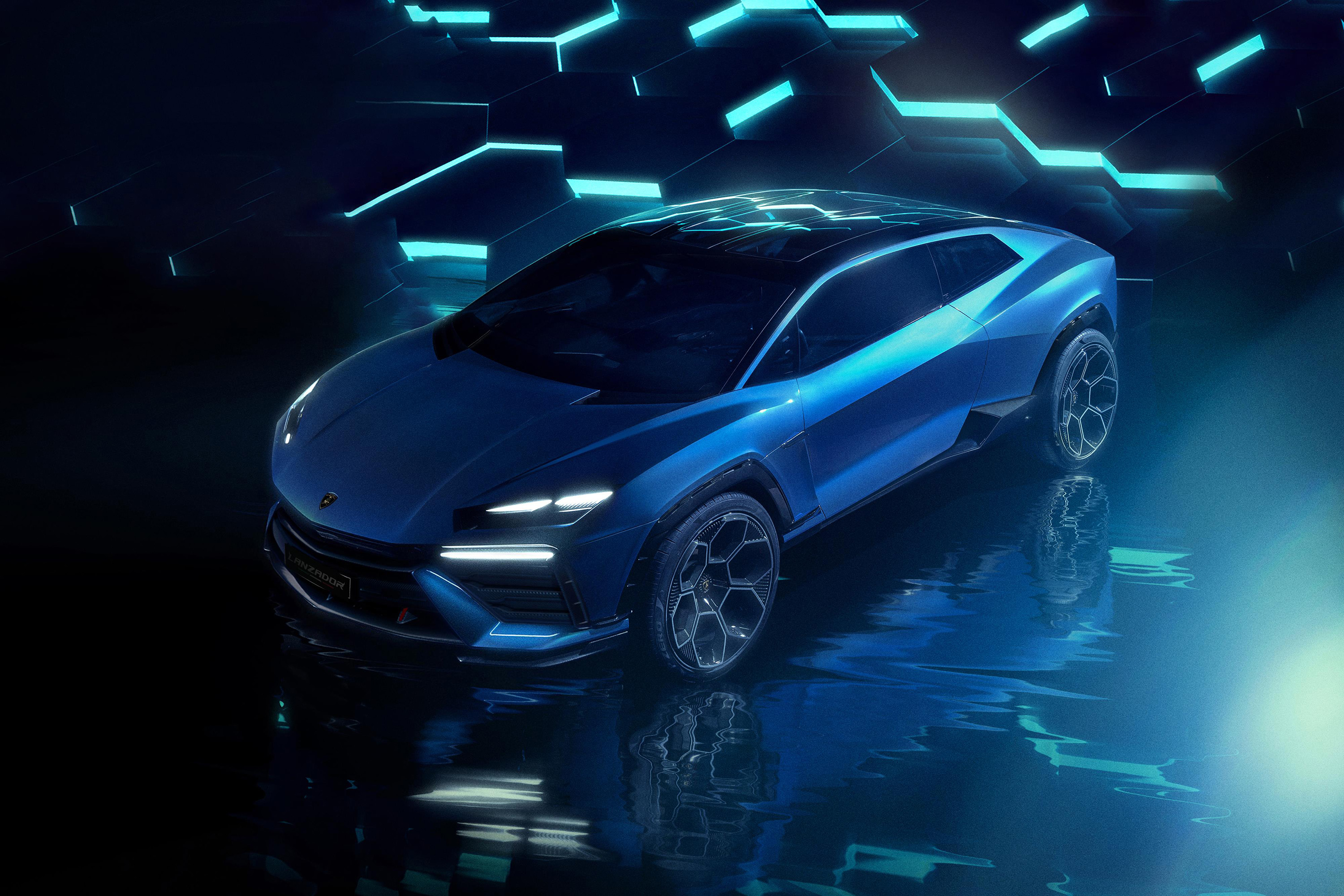Lamborghini Lanzador électrique : la sortie du SUV reportée d'un an