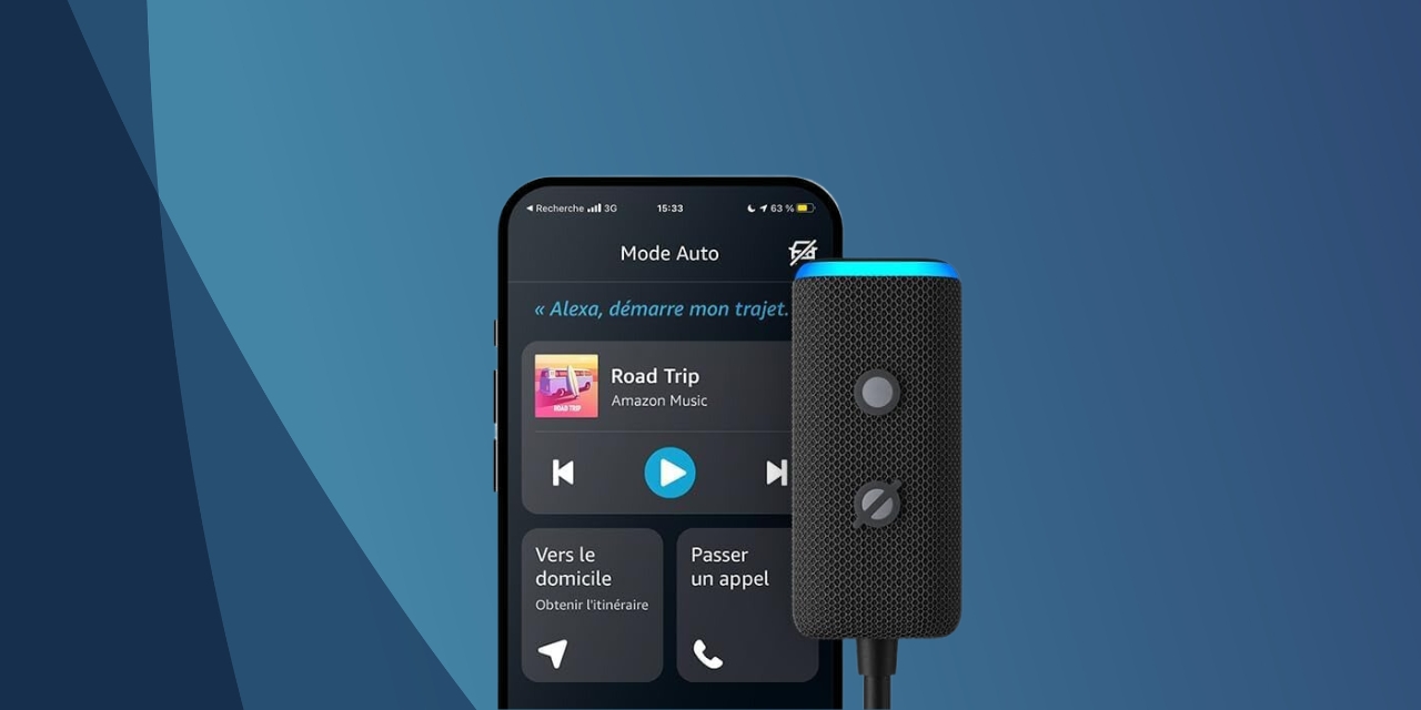 La dernière enceinte Echo Auto connectée à Alexa est un vrai succès sur Amazon