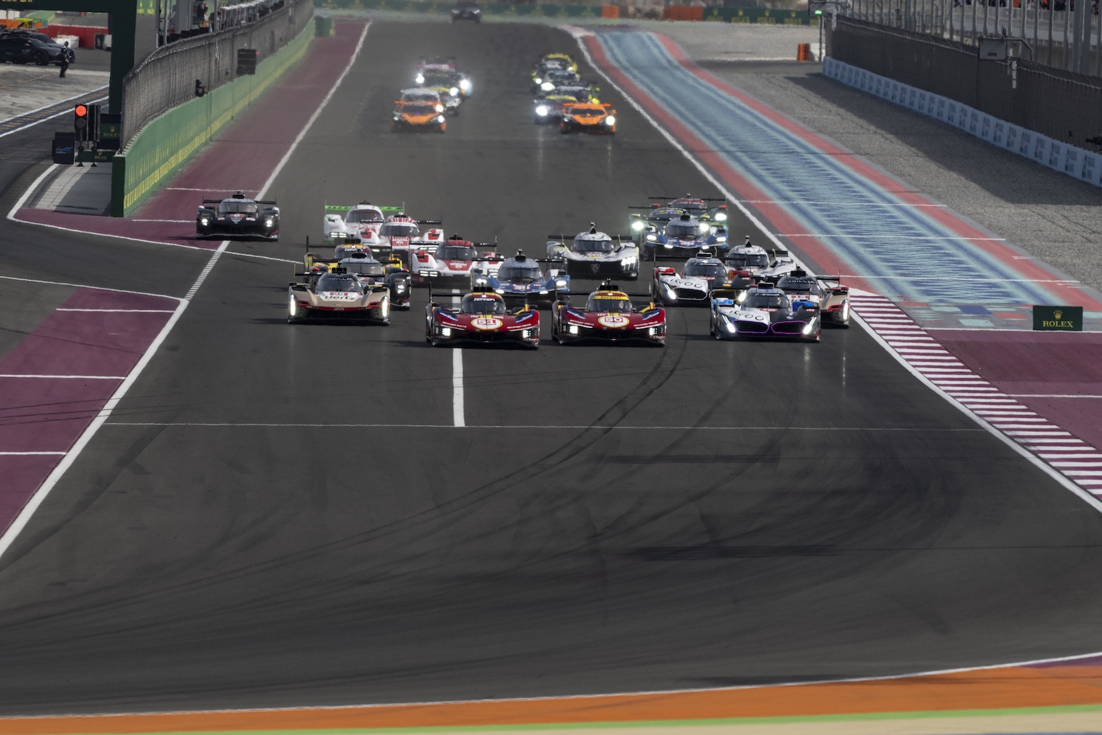 WEC - 1812 km du Qatar : la (fausse) promenade des Ferrari