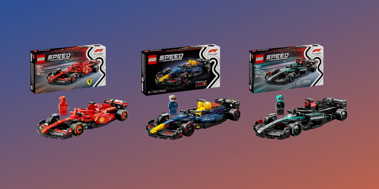 Nouveauté pour les fans de Formule 1 : ces sets de LEGO voitures de course sont enfin sortis