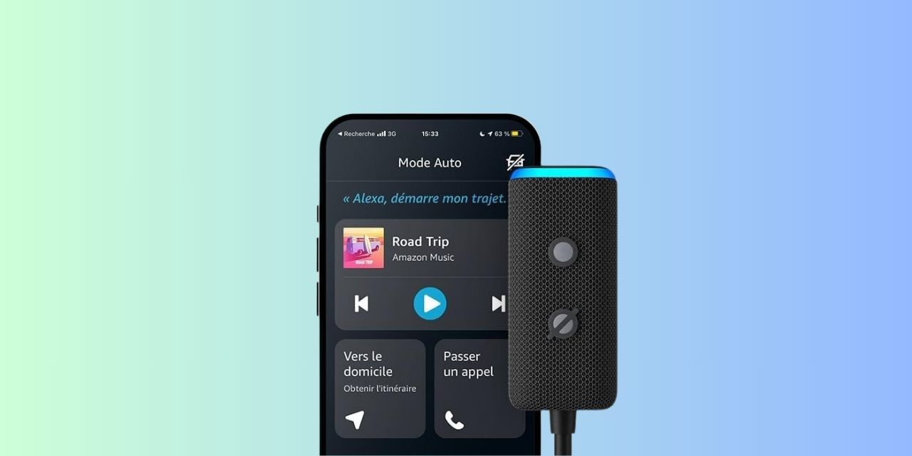 Faites le choix de l’efficacité avec cet Echo Auto, un produit star d’Amazon pour votre voiture