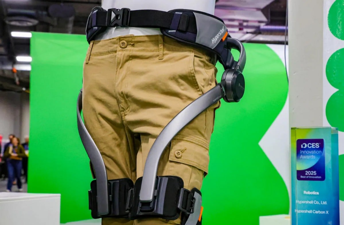 J'ai essayé l'exosquelette X-series d'Hypershell au CES, une expérience fascinante