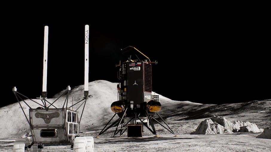 Nokia prêt à déployer son réseau 4G... sur la Lune