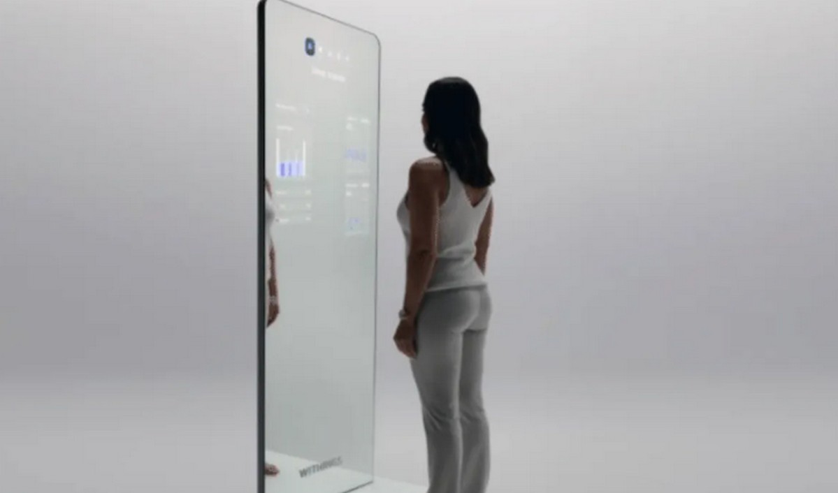 Ce miroir doté d’une IA peut surveiller la santé du cœur, des poumons, le poids, le sommeil,...