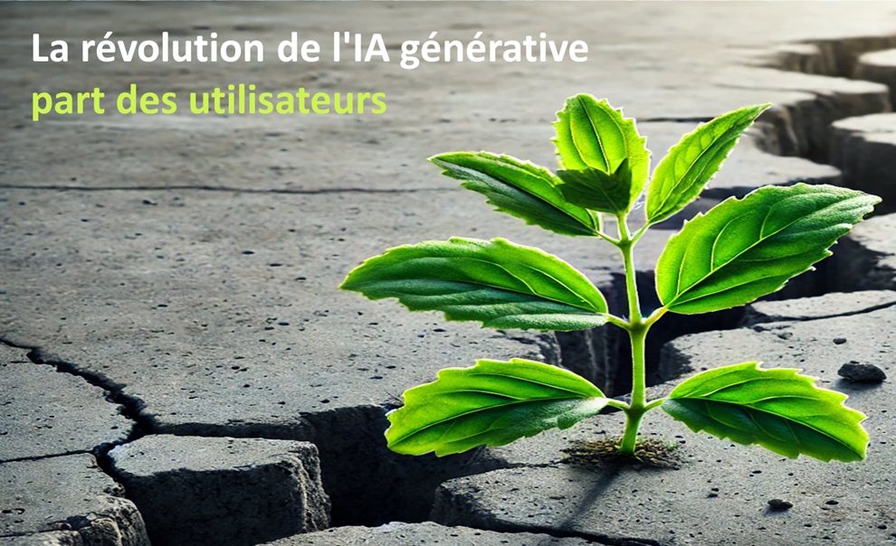 La révolution de l'IA générative, part des utilisateurs