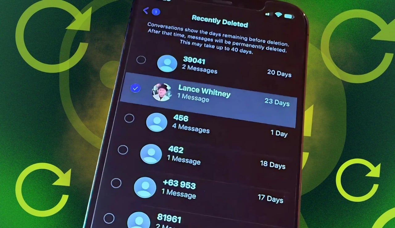 Comment récupérer des SMS récemment supprimés sur un iPhone