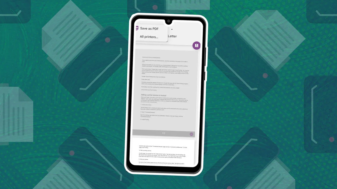 Android : comment imprimer à partir d'un smartphone