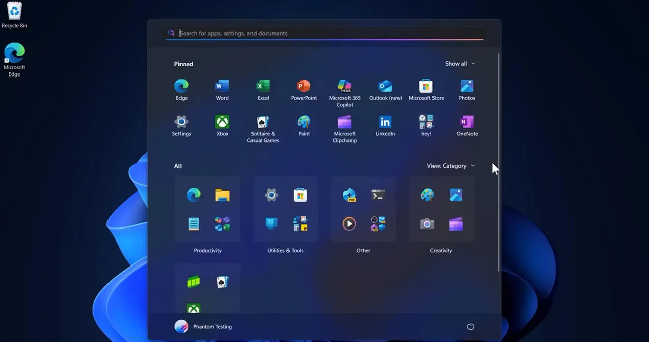 Microsoft réorganise le menu Démarrer de Windows 11 - en voici un aperçu