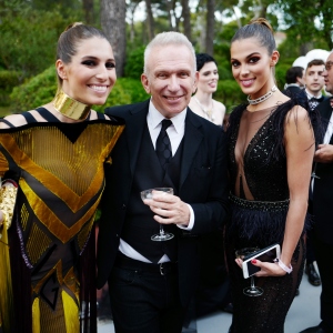 Iris Mittenaere,Laury Thilleman and Dali Ercoli, the amfAR Gala Cannes 2017