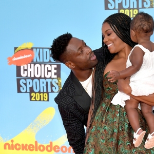Dwyane Wade, Gabrielle Union, and Kaavia James