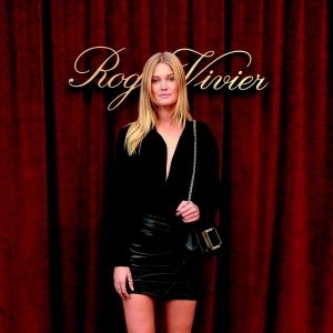 Toni Garrn attends the Roger Vivier Presentation