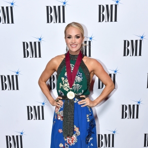 Carrie Underwood attends as BMI presents Dwight Yoakam