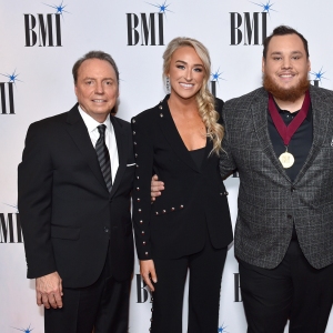 Jody Williams, Nicole Hocking, Luke Combs and Mike O'Neill attend as BMI presents