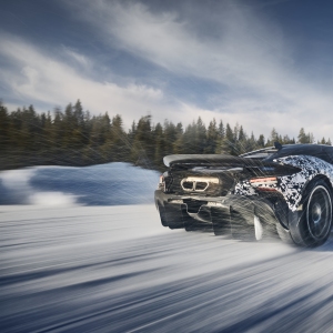 McLaren W1 masters snow and ice in sub-zero testing