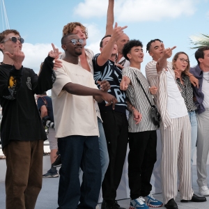 L'équipe de SUPREMES au Festival de Cannes
