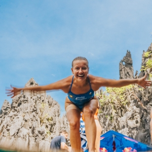 Hunt et Iffland commencent la saison de plongeon de falaise Red Bull avec des victoires aux Philippines