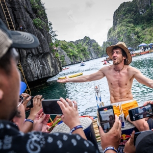 Hunt et Iffland commencent la saison de plongeon de falaise Red Bull avec des victoires aux Philippines