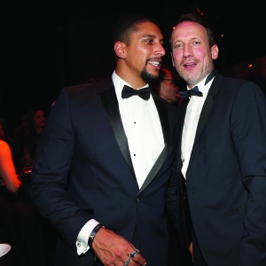 Andreas Bourani and Wotan Wilke Moehring attend the 25th Opera Gala