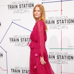 Esther Schweins during the Marc Cain Fashion Show Autumn/Winter 2019