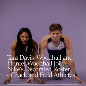 Tara Davis-Woodhall et Hunter Woodhall rejoignent la prestigieuse équipe d'athlétisme de Nike