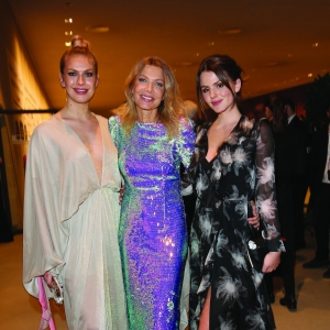 Zsa Zsa Buerkle, Ursula Karven and Ruby O. Fee