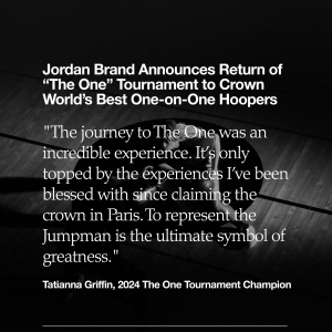 Jordan annonce le retour de Â« The One Â», le tournoi qui sacre le meilleur basketteur et la meilleure basketteuse au monde en 1 contre 1