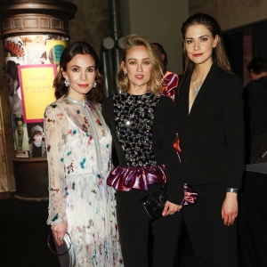 Nadine Warmuth, Caro Cult and Laura Berlin during the Bulgari party