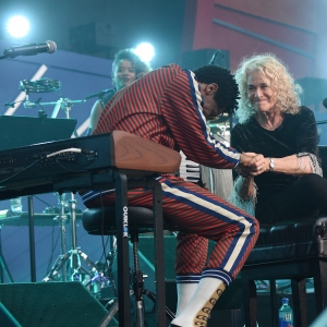 Jon Batiste and Carole King, Global Citizen Festival