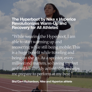 La Hyperboot de Nike x Hyperice révolutionne l'échauffement et la récupération pour les athlètes de tous niveaux