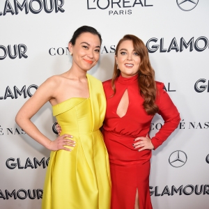 Chanel Miller and Samantha Barry attend the 2019 Glamour Women