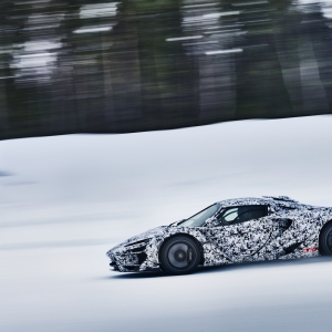 McLaren W1 masters snow and ice in sub-zero testing