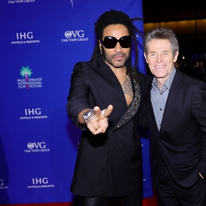 Lenny Kravitz and Willem Dafoe