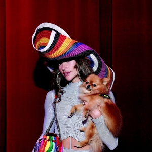 Clara Berry attends Loubhoutan Express presentation