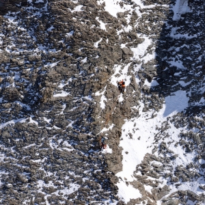 Un duo helvético-autrichien bat un record d'escalade de vitesse vieux de 21 ans dans les Alpes bernoises