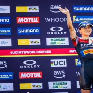 Richards Banks troisième au Brésil et poursuit son impressionnant début de saison des UCI MTB World Series