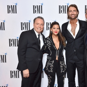 Jody Williams, Maren Morris, Ryan Hurd and BMI President/CEO Mike O'Neill