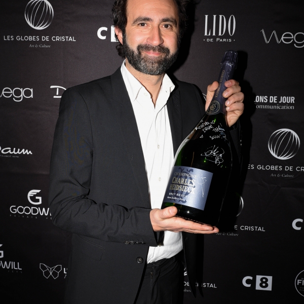 Mathieu Madénian à la Cérémonie des Globes de Cristal