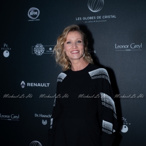 14ème Cérémonie des Globes de Cristal avec Alexandra Lamy