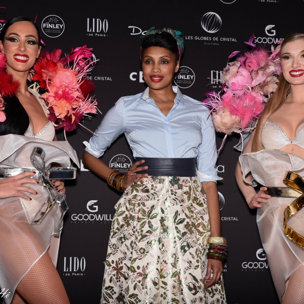 Imany lors des Globes de Cristal