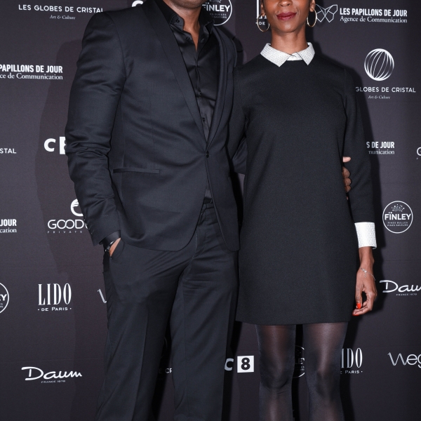Harry Roselmack à la 11ème C??R??MONIE DES GLOBES DE CRISTAL