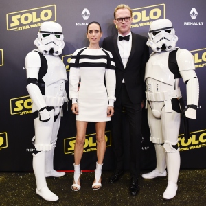 Jennifer Connelly, Paul Bettanyand and Stormtroopers