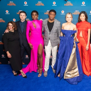 Anna Boden, Ryan Fleck, Lashana Lynch, Samuel L. Jackson, Brie Larson, Gemma Chan, Jude Law,...