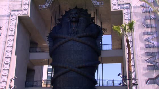 mummy day, un sarcophage de 7 tonnes