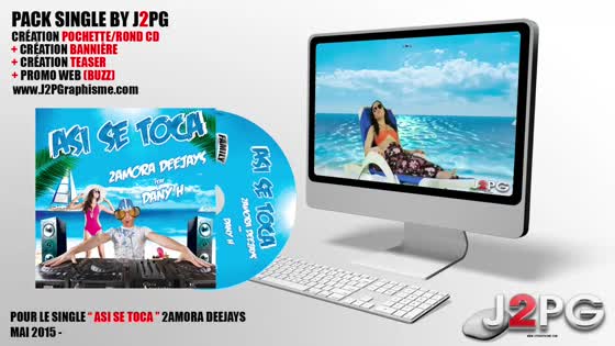 Single Asi se toca - 2amora Deejays (Design Promoweb J2PG)
