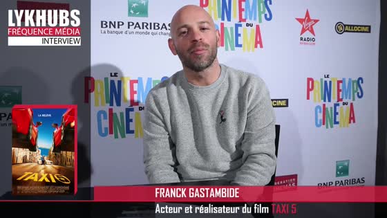 Interview de Franck Gastambide au Printemps du Cinéma (teaser)
